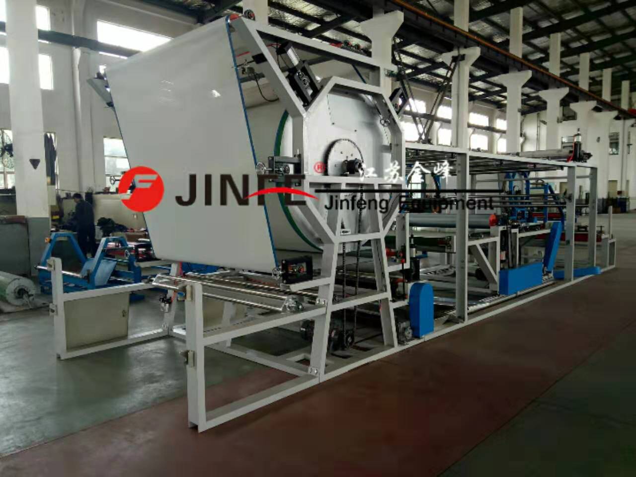 1500*2000(1500) sheet and coil double-coated vertical mesh belt laminating machine sent to Yiwu