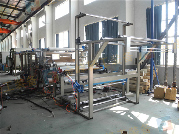1500*1800 glue point transfer compound machine, sent to Suzhou