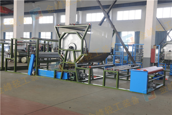 1500*2200 horizontal mesh belt laminating machine, sent to Huzhou