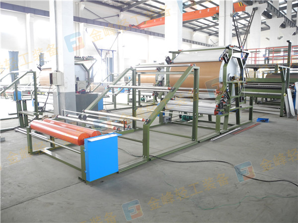 1500*2200 vertical mesh belt compound machine, sent to Tianjin