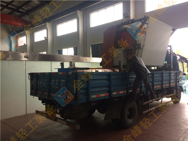 1500*2200 vertical mesh belt compound machine, sent to Tianjin