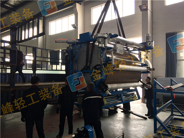 1500*2200 glue point transfer compound machine (oil glue machine), sent to Tianjin