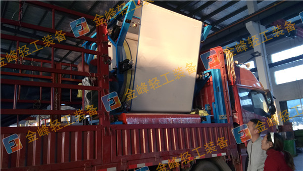 1800*1800 vertical mesh belt compound machine (water glue compound machine), sent to Hangzhou