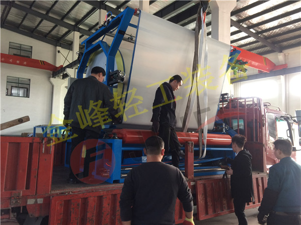 1500*2400 vertical mesh belt laminating machine, sent to Nantong