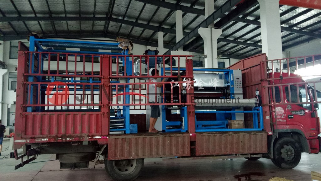 Flame compound machine + swing machine sent to Zhengzhou