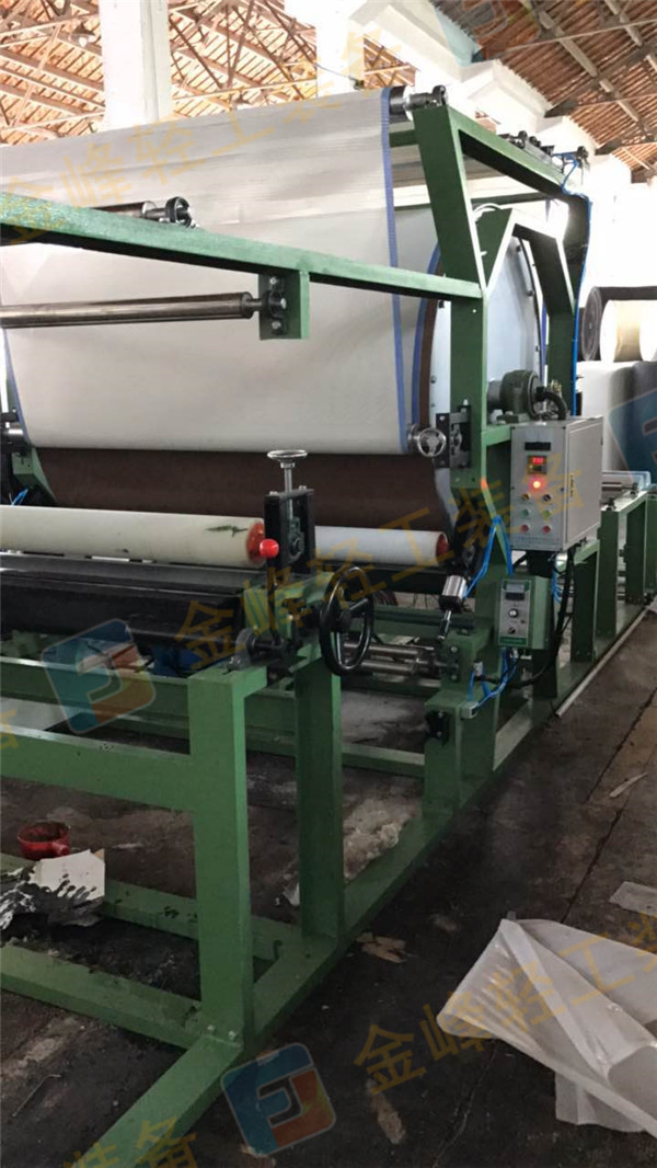 Bedroom mesh belt laminating machine